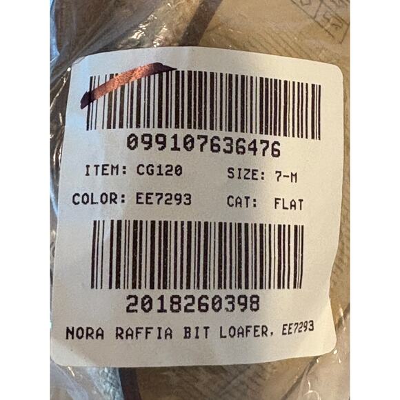 J Crew Woven Slip On Bit Mules 7 Tan Gold NWT Loafers Flats CG120 J.Crew Prep - Picture 3 of 5